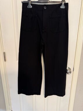 Womans JNY Black Wide Leg Pants 10